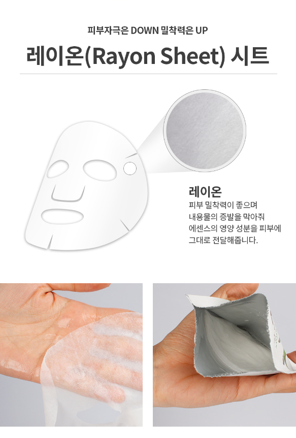 The YEON Everyday Natural Care Mask Sheet ROSE [Nutrition & Brightening]
