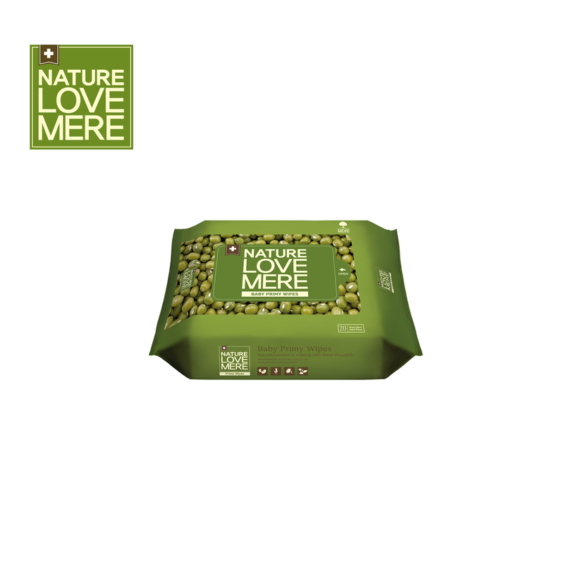 NATURE LOVE MERE Wet tissue Primy Mini 20pack / 1Box