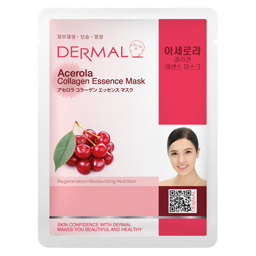 DERMAL Acerola Collagen Essence Mask 10 Pieces - Dotrade Express. Trusted Korea Manufacturers. Find the best Korean Brands
