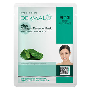 DERMAL Aloe Collagen Essence Mask 10 Pieces - Dotrade Express. Trusted Korea Manufacturers. Find the best Korean Brands