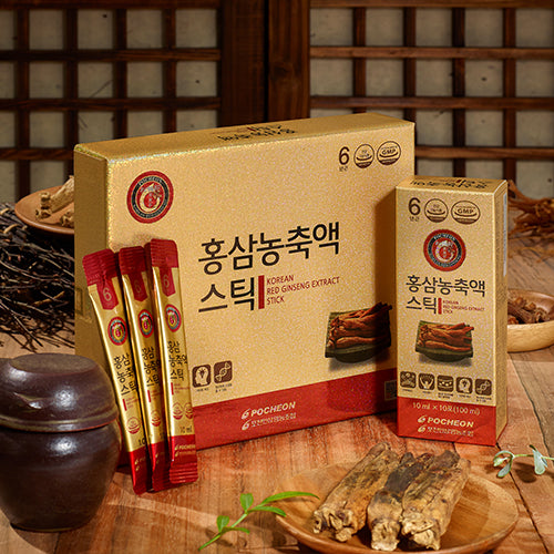 Korean Red Ginseng Extract Stick 10ml x 30pack / Box