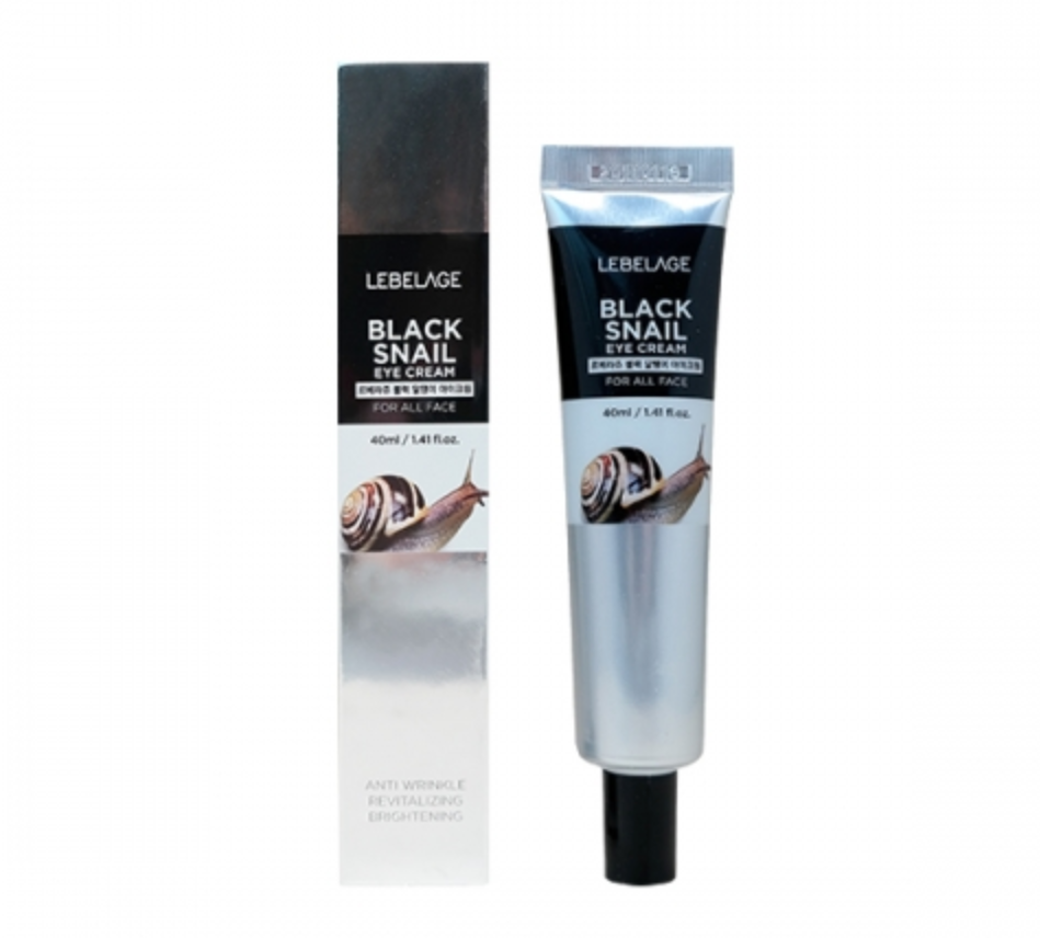 LEBELAGE Black snail eye cream tube - Dotrade Express. Trusted Korea Manufacturers. Find the best Korean Brands
