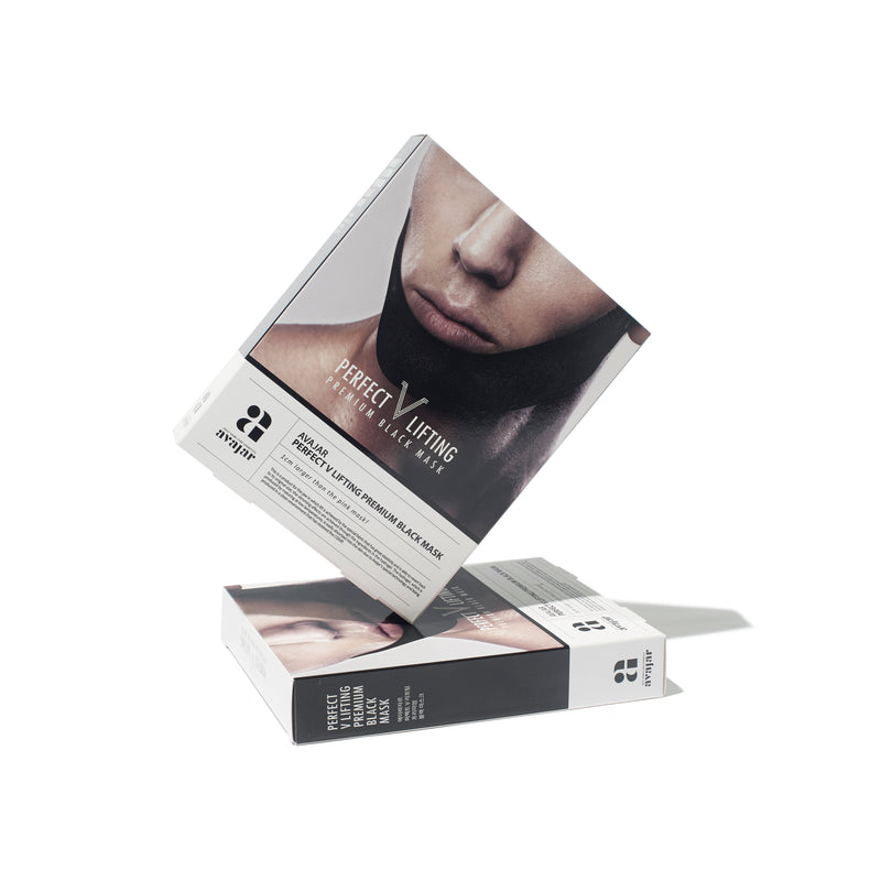 AVAJAR PERFECT V LIFTING PREMIUM BLACK MASK (5EA) - Dotrade Express. Trusted Korea Manufacturers. Find the best Korean Brands