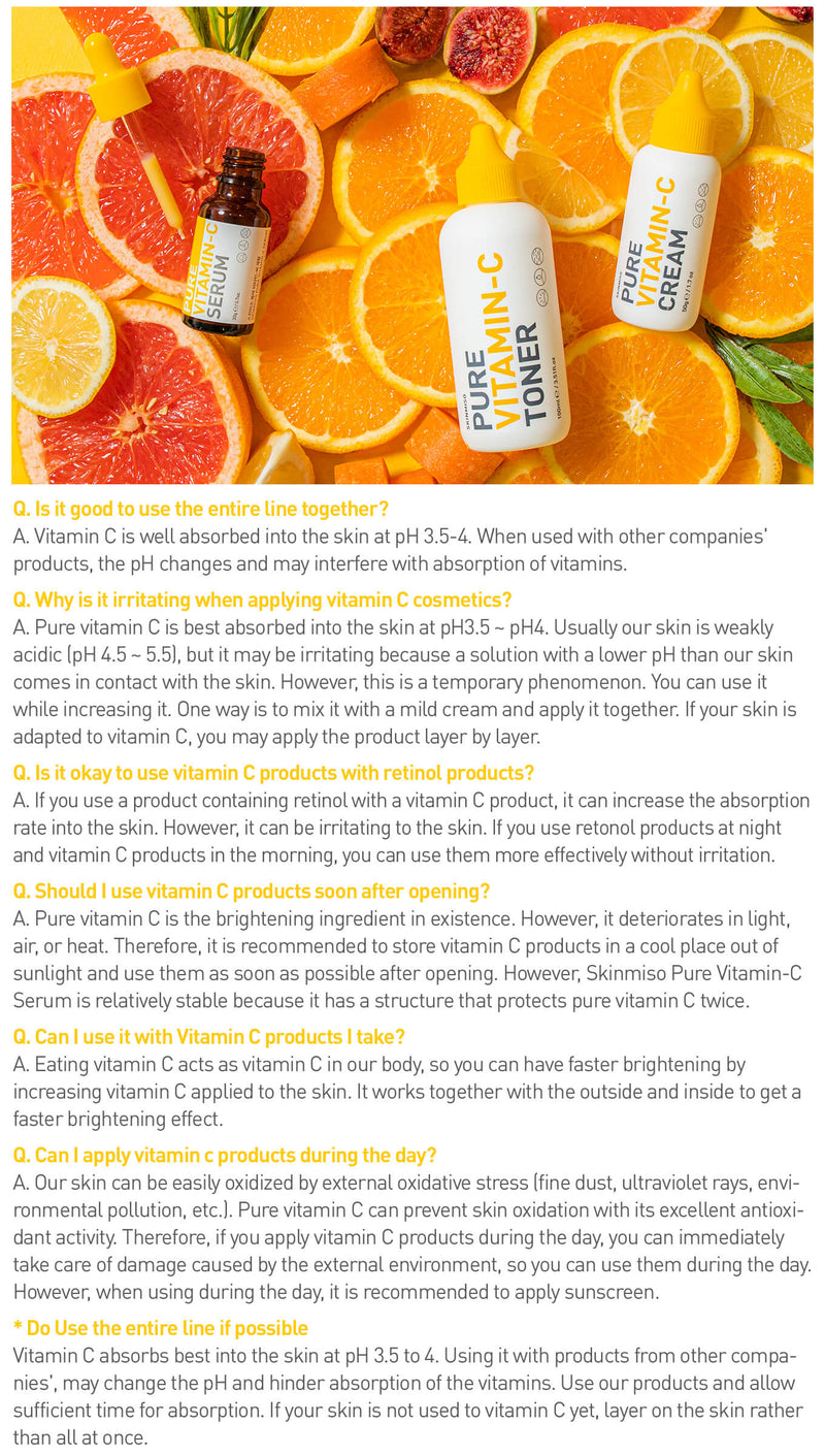 SKINMISO Pure Vitamin-C Cream 50g