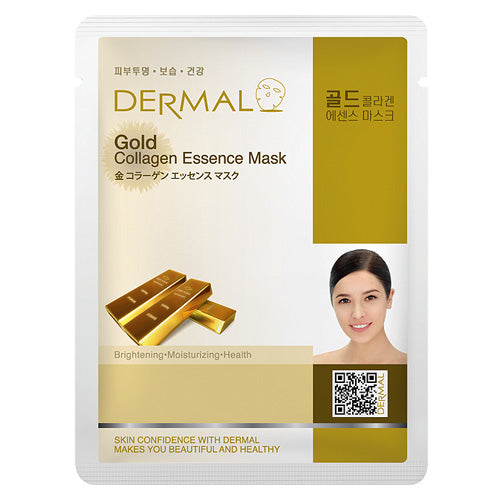 DERMAL Gold Collagen Essence Mask 10 Pieces - Dotrade Express. Trusted Korea Manufacturers. Find the best Korean Brands