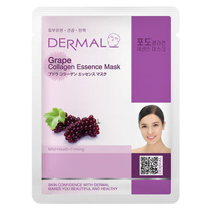 DERMAL Grape Collagen Essence Mask 10 Pieces - Dotrade Express. Trusted Korea Manufacturers. Find the best Korean Brands