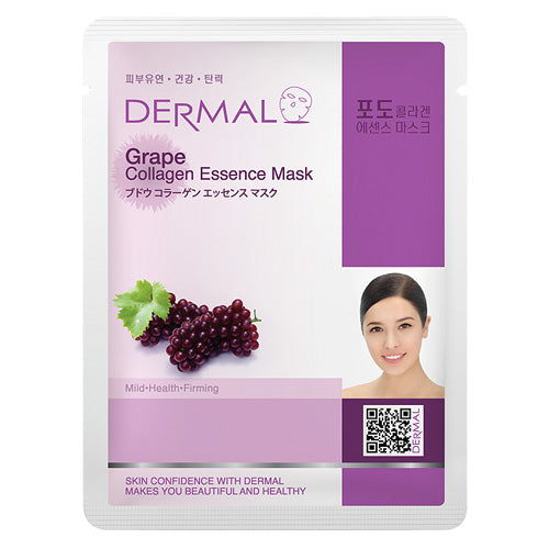 DERMAL Grape Collagen Essence Mask 10 Pieces - Dotrade Express. Trusted Korea Manufacturers. Find the best Korean Brands