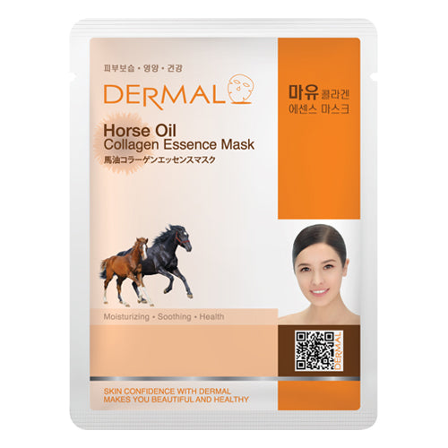 DERMAL Horse Oil Collagen Essence Mask 10 Pieces - Dotrade Express. Trusted Korea Manufacturers. Find the best Korean Brands