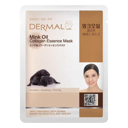 DERMAL Mink Oil Collagen Essence Mask 10 Pieces - Dotrade Express. Trusted Korea Manufacturers. Find the best Korean Brands