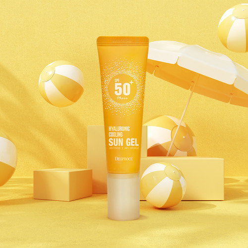 DEOPROCE HYALURONIC COOLING SUN GEL SPF50+PA+++