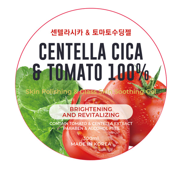 Centella Cica & Tomato Soothing gel 300ml |  Made in Korea