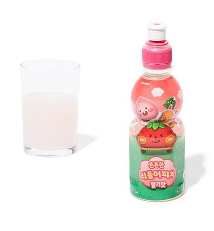 Kakao Friends Juice for Kids Strawberry 245ml 1Box (12 pcs)