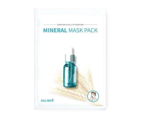 eu.mei Mineral Mask Pack 5 sheet/box 30ml