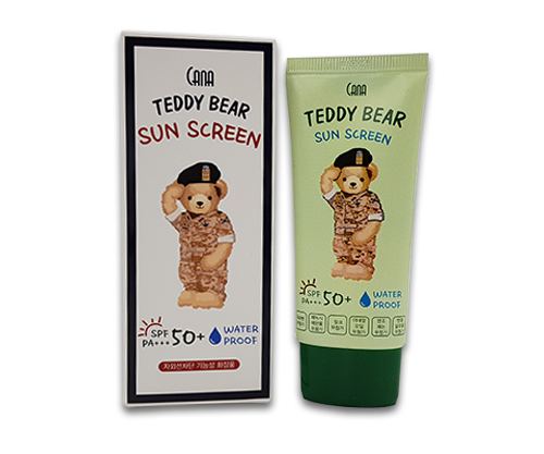 CANA Teddy Bear Sun Cream SPF50+  PA+++ Water Proof - Dotrade Express. Trusted Korea Manufacturers. Find the best Korean Brands