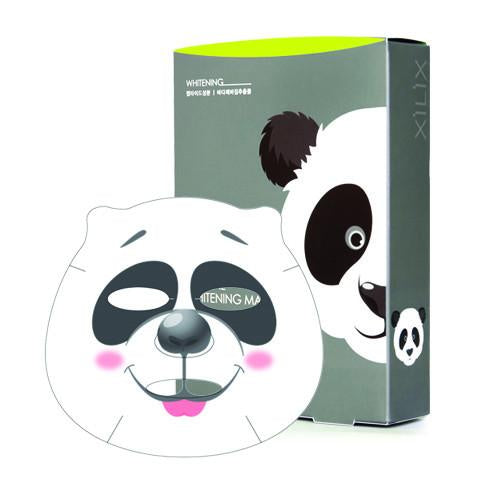 DERMAL PANDA ANIMAL WHITENING MASK 1 Box (10 sheets) 250g - Dotrade Express. Trusted Korea Manufacturers. Find the best Korean Brands