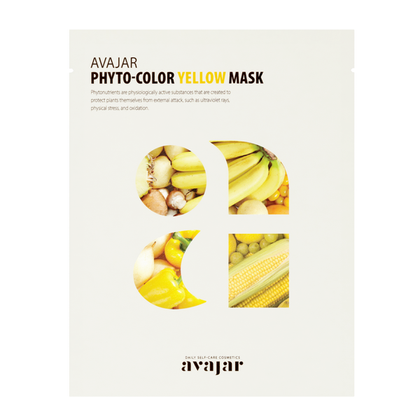 AVAJAR PHYTO-COLOR YELLOW MASK (10EA) - Dotrade Express. Trusted Korea Manufacturers. Find the best Korean Brands